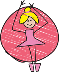 Image of a child dancing