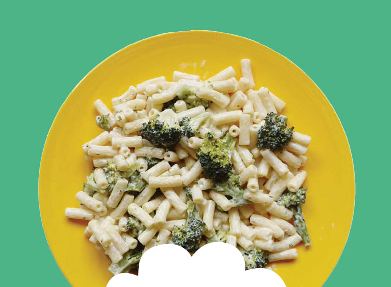 Green mac and cheese Image